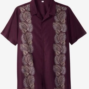 Island mens button down shirt